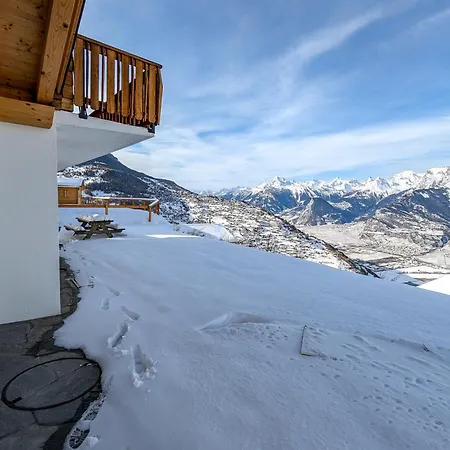 Luxe, Confort & Charme Avec Vue Panoramique Chalet Veysonnaz