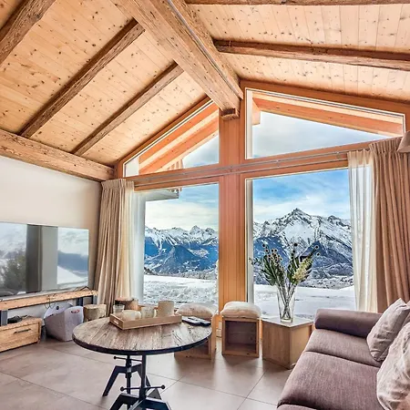 Chalet Luxe, Confort & Charme Avec Vue Panoramique